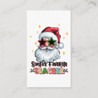 Lehrergeschenk | Santas Lieblingslehrer