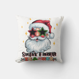 Lehrergeschenk   Santas Lieblingslehrer Kissen