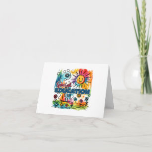 Lehrergeschenk Sonderpädagogik Dankeskarte