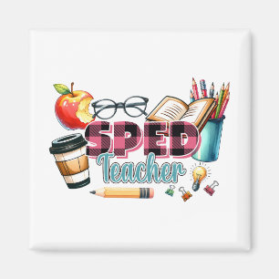 Lehrergeschenk Sonderschullehrer Magnet