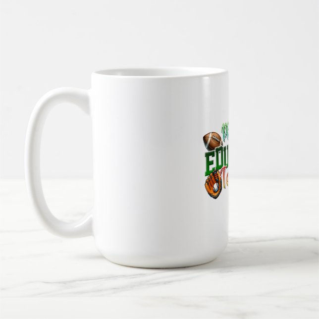Lehrergeschenk | Sportlehrer Kaffeetasse (Links)