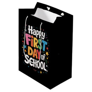 Lehrergeschenk zum Ersten Schultag Mittlere Geschenktüte