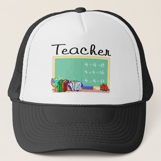 Lehrergeschenke Truckerkappe (Vorderseite)