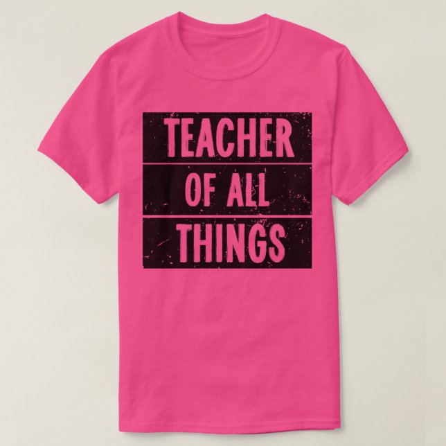 LehrerIn aller Welt 3 T-Shirt (Design vorne)