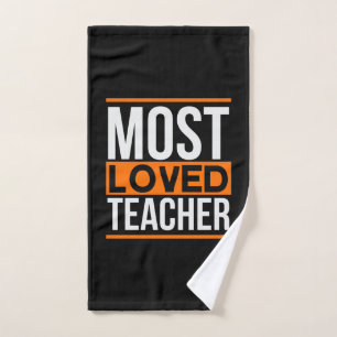 Lehrerin Art am liebsten Lehrer Handtuch