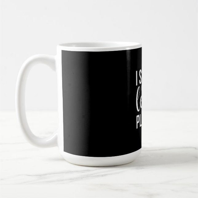 Lehrerin Art ich sollte Lektionsplanung Kaffeetasse (Links)