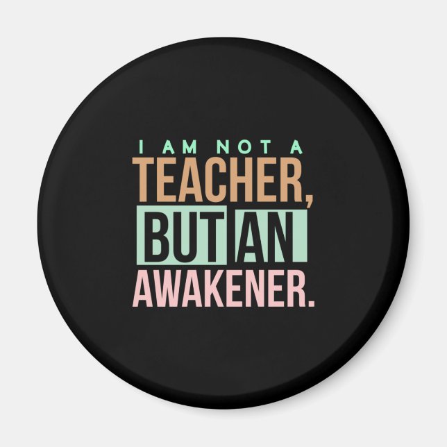 Lehrerin Art Lehrerin an Erwachener Magnet (Vorne)