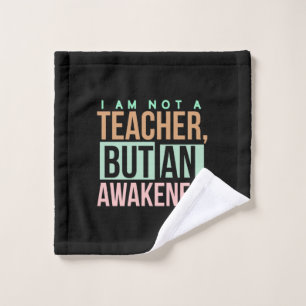 Lehrerin Art Lehrerin an Erwachener Waschlappen