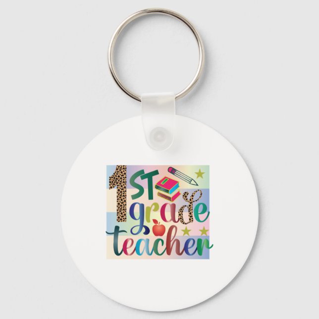 Lehrerin Art Lehrerin Schlüsselanhänger (Vorderseite)