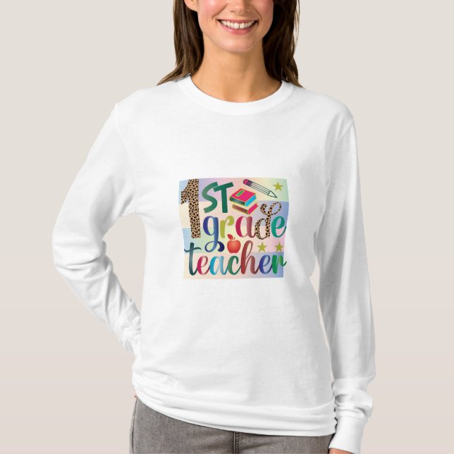 Lehrerin Art Lehrerin T-Shirt (Vorderseite)