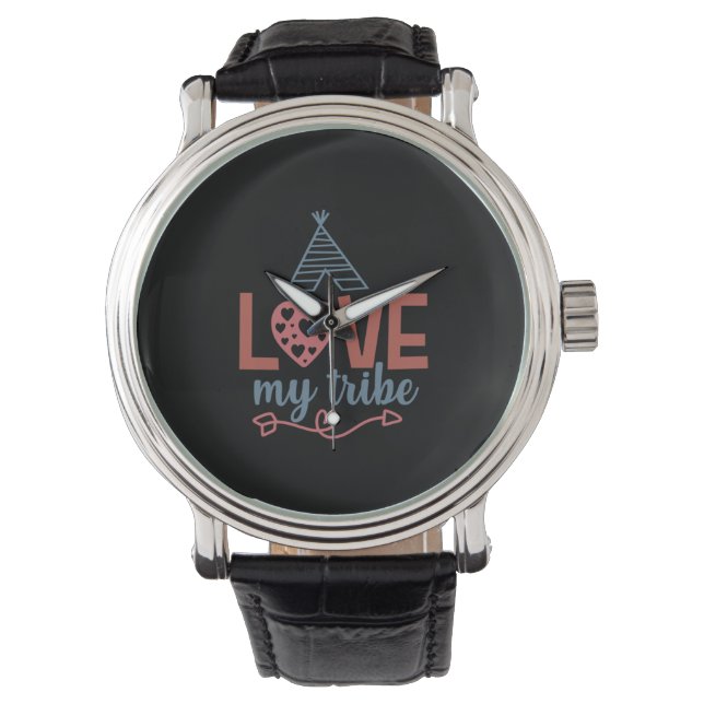 Lehrerin Art Liebe Armbanduhr (Vorderseite)