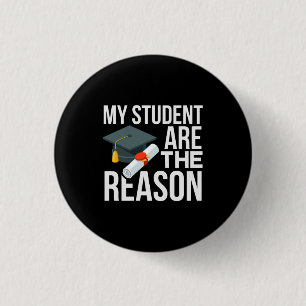 Lehrerin Art meine Studentin ist der Grund Button