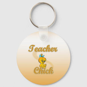 Lehrerin Chick Schlüsselanhänger