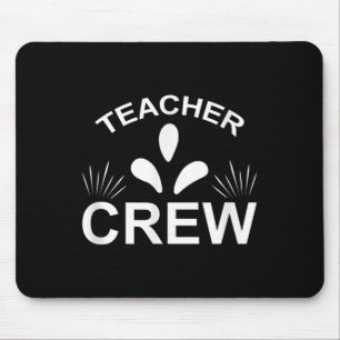 Lehrerin Crew lustig zurück zur Schule Mousepad