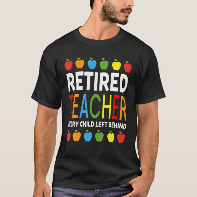 Lehrerin, die alle Kinder Links, hinter dem Funny  T-Shirt (Vorderseite)