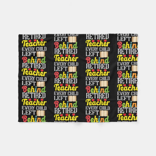 Lehrerin, die alle Kinder Links, hinter der Sonne Fleecedecke (Vorderseite (Horizontal))