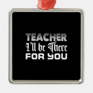 Lehrerin, die ich für dich bin ornament aus metall