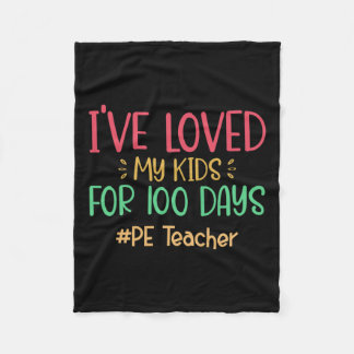 Lehrerin, die ich meine Kinder seit 100 Tagen in d Fleecedecke