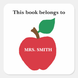 Lehrerin Dieses Buch gehört Frau Stickers