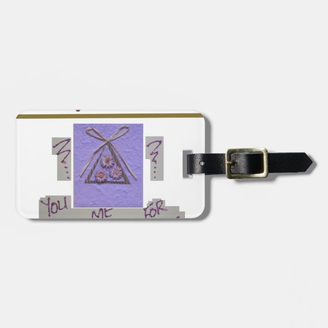 Lehrerin, du lehrst mich für die Hoffnung für die  Gepäckanhänger (Vorderseite horizontal)