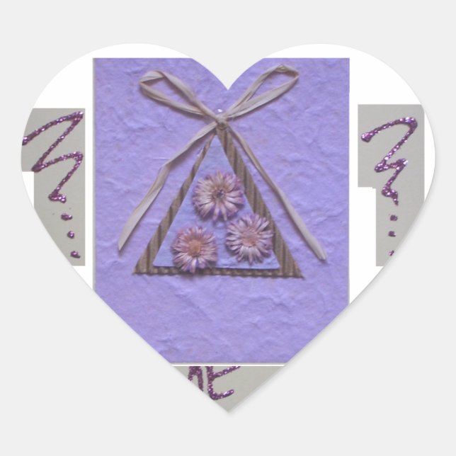 Lehrerin, du lehrst mich für die Hoffnung für die  Herz-Aufkleber (Vorderseite)