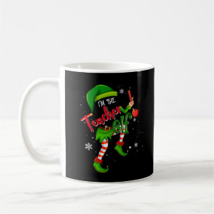 Lehrerin Elf Matching Familiengruppe Weihnachts-Pa Kaffeetasse