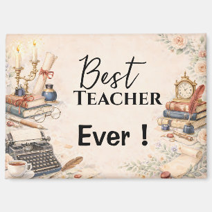 Lehrerin Englisch Danke Geschenk Ende des Schuljah Magnet