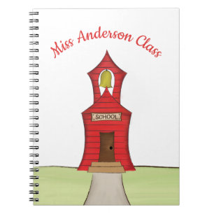 Lehrerin farbenfrohe Niedlich School Whimsical Cla Notizblock