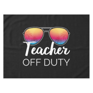 Lehrerin für Arbeit I Tischdecke