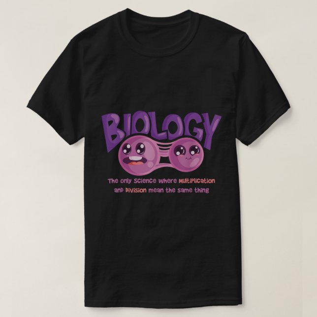 Lehrerin für Biologie Zellenwissenschaft Funny Quo T-Shirt (Design vorne)