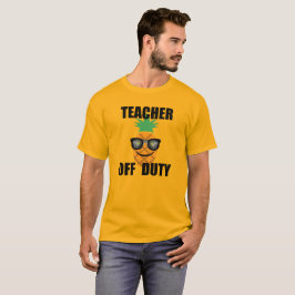 Lehrerin für Dienstdesign - T - Shirt für Männer