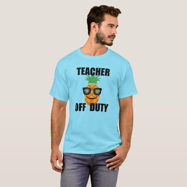 Lehrerin für Dienstdesign - T - Shirt für Männer (Vorne ganz)