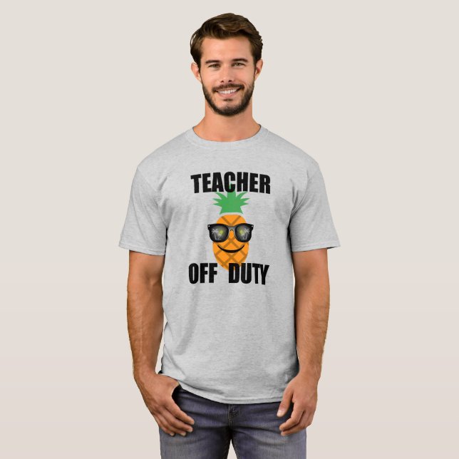 Lehrerin für Dienstdesign - T - Shirt für Männer (Vorne ganz)