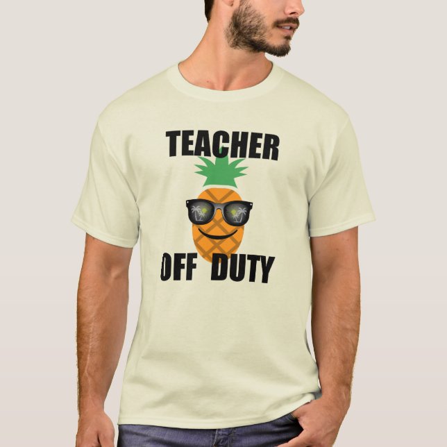 Lehrerin für Dienstdesign - T - Shirt für Männer (Vorderseite)