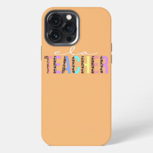 Lehrerin für englische Literatur Leopard-Schätzung iPhone 13 Pro Max Hülle