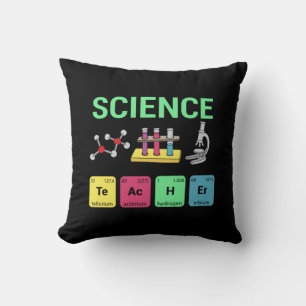 Lehrerin - Geschenk des Naturwissenschaftslehrers Kissen