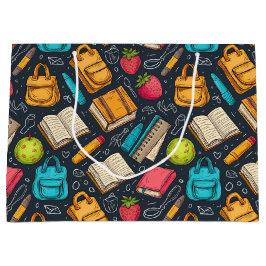 Lehrerin - Geschenktasche Große Geschenktüte