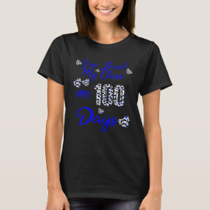 Lehrerin Grafik Ich liebe meine Klasse seit 100 Ta T-Shirt