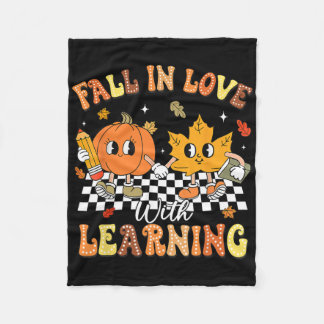 Lehrerin Halloween Fall in der Liebe mit Lernen Da Fleecedecke