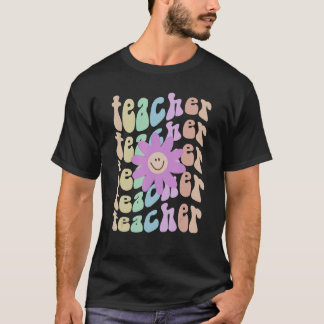 LEHRERIN I lehren Schule ElementarSquad Retro Pur T-Shirt