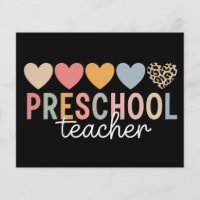 Lehrerin in der Vorschule zurück zur Schule
