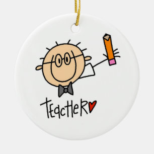 Lehrerin Keramik Ornament