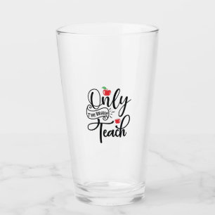 Lehrerin Kunst nur der tapfere Lehrer Glas