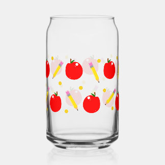 Lehrerin Leben Niedlich School kann Glass Wrap Dosenglas