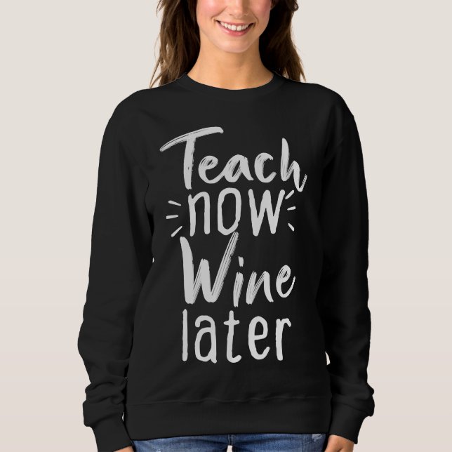 Lehrerin Lehrerin Lehrerausbildung Lehrerin Lehrer Sweatshirt (Vorderseite)