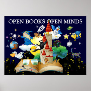 Lehrerin Lesen - Literaturplakat 3 Poster