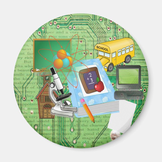 Lehrerin Magnet (Vorne)