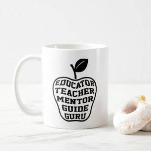 Lehrerin Mentor Guide Guru Kaffeetasse