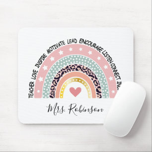 Lehrerin Rainbow Custom Mousepad