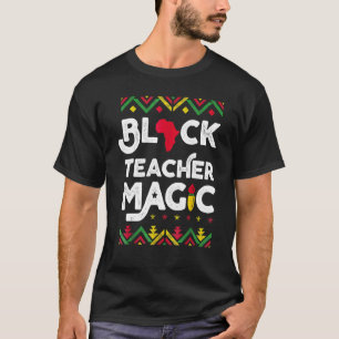 Lehrerin Schwarze Geschichte Monat Shirt Black Tea